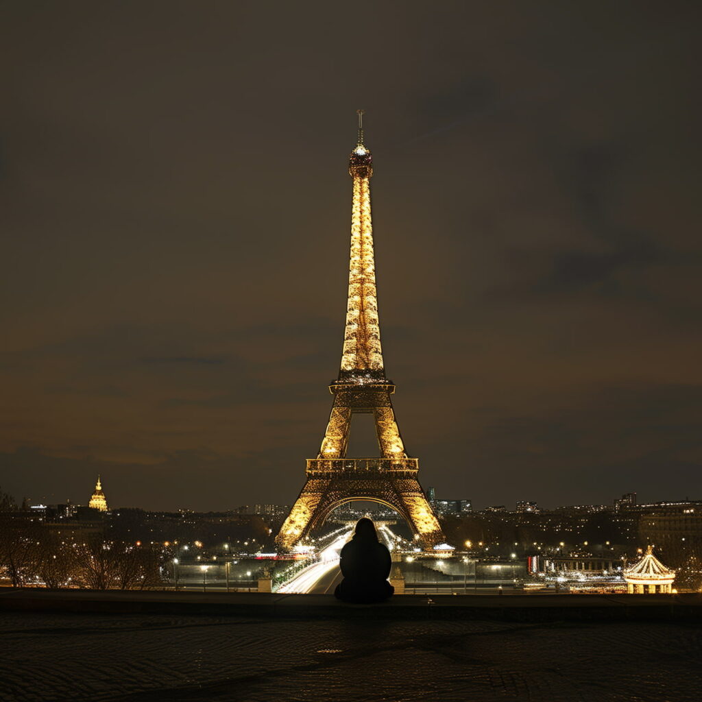 luci torre eiffel